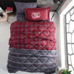Clasy Campus V1 Ranforce Bordo Tek Kişilik Uyku Seti