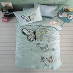 Clasy Daisy Love V1 Mint Genç Ranforce Tek Kişilik Nevresim Takımı