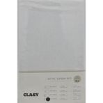Clasy Lastikli V1 Beyaz 180x200 cm Çift Kişilik Çarşaf Seti