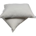 Clasy Ranforce %100 Pamuk 2 Adet Yastık Kılıfı Düz Krem - 50 x 70