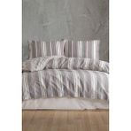 Clasy Rune Lila Native Tek Kişilik %100 Ipliği Boyalı Pamuk Nevresim Takımı - 160 x 220 cm