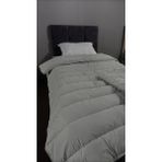Clasy Saten %100 Pamuk Saten Tek Kişilik Yorgan Avola V2 Adaçayı - 155 x 215 cm