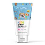 CLASYCARE Çocuk Mineral Güneş Kremi -Bebek ve Çocuk Güneş Losyonu | Geniş Spektrum UVA/UVB Koruması | Mercan Dostu, Hipoalerjenik, Seyahat Boy Hassas Cilt Güneş Kremi (SPF 50+ PA++++)
