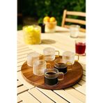 Clavera 6’lı Kulplu Cam Çay Kahve Espresso Bardak Fincan Seti 150 ml