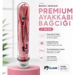 Claw Special Premium Yassı Ayakkabı Bağcığı 120 cm – Dayanıklı Spor ve Günlük Ayakkabı Bağcığı - Pembe