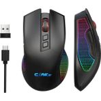Claws Crossfire Air V1 Siyah Rgb Makrolu Şarjlı Optik Kablolu/Kablosuz Oyuncu Mouse