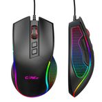 Claw's Crossfire V1 12800 Dpi Makro Yazılımlı Chromatic RGB Gaming Mouse - Siyah