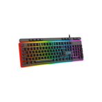 Claw's Nova K1 360° Özelleştirilebilir Rgb & Yazılımlı Full Membran 104+7 Tuşlu Gaming Klavye