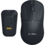 Claw's Rajin Blaze Çift Modlu Kablosuz 12000 Dpi Rgb Şarj Standlı & Makro Yazılımlı Kablosuz Gaming Mouse - Siyah (2.4 Ghz Kablosuz + Bluetooth)