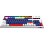 Claw's Spectrum K1 Fonksiyonel Çift LCD Ekran & Çift Rgb - Ses Kontrolcülü Membran 94 Tuşlu Spectrum Rgb Modlu Gaming Klavye Mavi-Kırmızı
