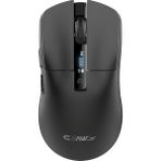 Claw's Venator 32000 Dpi Pixart Paw 3335 LCD Ekran - Chromatic Rgb - Makro Yazılım - Kablosuz Gaming Mouse (2.4ghz + Bt + Type-C) - Siyah