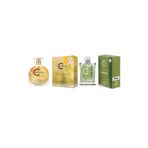 Cle D'Amour 50 ml Powdering Fruits + Strong Man 2'li Kadın Erkek Parfüm Seti