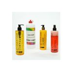CleaHair PROTEZ SAÇLARA ÖZEL ŞAMPUAN+1LİTRE SOLVENT+SAÇ KREMİ+FÖN SUYU