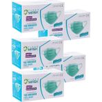 Clean Mask New Generation Tek Tek Poşetli Kırmızı 50x5 3 Katlı Cerrahi Maske - 1