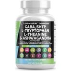 Clean Nutraceuticals Ga.ba 5 Htp L Tryptophan L Theanine Sam-E L-Glycine - Mood Support 90 Capsul. - Aromasız