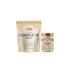 Clean Powders Bitkisel Öğün Tozu Plant Based Comp. Meal 600Gr Vanilya - Proteinli Fıstık Ezm. Peanut Butter 300Gr
