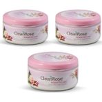 Clean Rose Unisex Besleyici Gül Kremi 90 ml × 3 Lü