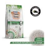 Clean Step Less Tracking Aktif Karbonlu 10 lt Topaklanan Kalın Taneli Bentonit Kedi Kumu
