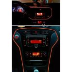Clean Stoff Araç Içi Torpido Ledi Şerit Led Ip Led Neon Turuncu 2 Metre