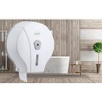 Clean Style Mj1 Mini Jumbo Wc Tuvalet Kağıdı Dispenseri Beyaz