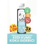 Cleanimal Kedi Kumu Koku Giderici – %100 Doğal Hindistan Cevizi Aktif Karbon – 250g