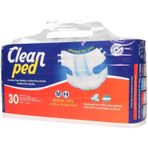 Cleanped Medium 30 Adet Beyaz Yetişkin Hasta Bezi