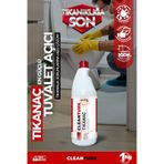 Cleanturk Tıkanaç Asidik Tuvalet Ve Kanalizasyon Açıcı Güçlü Temizlik 1 Kg