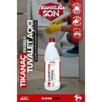 CleanTurk Tıkanaç Tuvalet Tıkanıklığı Açıcı | Asidik Güçle Hızlı ve Etkili Kanal Açma Çözümü 5 kg - 1 kg