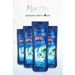Clear 350 ml Men Şampuan Cool X4 Adet