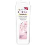 Clear 350 ml Women Yumuşak Parlak Kiraz Çiçeği Esansı & Keratin Kepeğe Karşı Etkili Şampuan