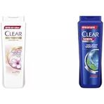 Clear Besleyici Şampuan Kepeğe Karşı Etkili Yumuşak Parlak Saçlar 600 Ml Clear Men Erkek Şampuan Menthol Kepeğe Karşı Etkili 600 Ml