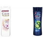 Clear Besleyici Şampuan Kepeğe Karşı Etkili Yumuşak Parlak Saçlar 600 Ml Clear Men Kepeğe Karşı Etkili Şampuan Maksimum Ferahlık 350 Ml