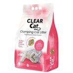 Clear Cat Bebek Pudrası Kokulu 10 lt İnce Taneli Bentonit Topaklaşan Kedi Kumu