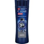 Clear Men 3 In 1 Şampuan & Duş Jeli Arındırıcı Kömür Saç Yüz Vücut Için 350 ml 4 Adet