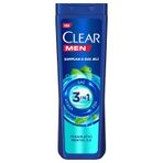 Clear Men 3in1 Ferahlatıcı Mentol 350 ml Şampuan ve Duş Jeli