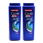 Clear Men 600 ml 2 Adet Cool Sport Menthol Şampuan