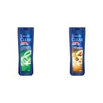 Clear Men Günlük Arınma ve Ferahlık Sedir Ağacı ve Okaliptus Özleri Kepeğe Karşı Etkili Şampuan 350 ml(2) Clear Men Kepeğe Karşı Etkili Şampuan Saç Dökülmesine Karşı Kahve Çekirdeği Özü 350 ml(1)