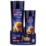 Clear Men Kepeğe Karşı Etkili 350 ml Şampuan + Saç Dökülmesine Karşı 180 ml Şampuan