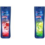 Clear Men Kepeğe Karşı Etkili Şampuan Hızlı Stil 2'si 1 Arada Kolay Şekil Alan Saçlar 350 ml Mavi(1) Clear Men Maksimum Ferahlık Yağlı Saç Derisi İçin Limon Özlü Kepeğe Karşı Etkili Şampuan 350 ml(1)