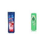 Clear Men Kepeğe Karşı Etkili Şampuan Hızlı Stil 2'si 1 Arada Kolay Şekil Alan Saçlar 350 ml Mavi(1)Elidor Superblend Serum Saç Bakım Kremi Sağlıklı Uzayan Saçlar Biotin Argan Yağı & Keratin 350 ml(3)