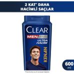 Clear Men Kepeğe Karşı Etkili Şampuan Kenan Yıldız Ultra Hacim 600 ml