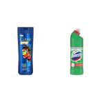 Clear Men Kepeğe Karşı Etkili Şampuan Legend By CR7 Cristiano Ronaldo 350 ml(1) Domestos Yoğun Kıvamlı Çamaşır Suyu Maksimum Hijyen Dağ Esintisi, 750 ml(3)