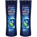 Clear Men Kepeğe Karşı Etkili Şampuan Menthol 350 Ml 2Li Paket
