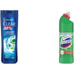Clear Men Kepeğe Karşı Etkili Şampuan Menthol Ferahlatıcı Mentol Etkisi 350 Ml(1) Yoğun Kıvamlı Çamaşır Suyu Maksimum Hijyen Dağ Esintisi