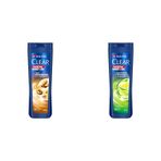Clear Men Kepeğe Karşı Etkili Şampuan Saç Dökülmesine Karşı Kahve Çekirdeği Özü 350 ml(1) Clear Men Maksimum Ferahlık Yağlı Saç Derisi İçin Limon Özlü Kepeğe Karşı Etkili Şampuan 350 ml(1)