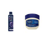 Clear Men Scalp Pro Saç Dökülmesine Karşı Güçlendirici Şampuan Kepeğe Karşı Etkili 300 ml(1) Vaseline Nemlendirici Jel Original 100 ml(2)