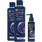 Clear Men Scalp Saç Dökülmesine Karşı Şampuan 300 Ml X2 + Clear Scalp Men Saç Dökülmesine Karşı 70 Ml