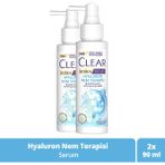 Clear Women Kepeğe Karşı Etkili Saç Bakım Serumu Hyaluron Nem Terapisi 90 ml X2