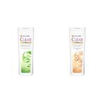 Clear Women Kepeğe Karşı Etkili Şampuan Bitkisel Sentez Aloe Vera & Çay Ağacı Yağı 350 ml(2) Clear Women Kil Terapisi Arınmış ve Yumuşak Saçlar Kepeğe Karşı Etkili Şampuan 350 ml(1)
