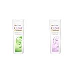 Clear Women Kepeğe Karşı Etkili Şampuan Bitkisel Sentez Aloe Vera & Çay Ağacı Yağı 350 ml(2) Clear Women Komple Bakım Vitamin Kompleksi Kepeğe Karşı Etkili Şampuan 350 ml(1)